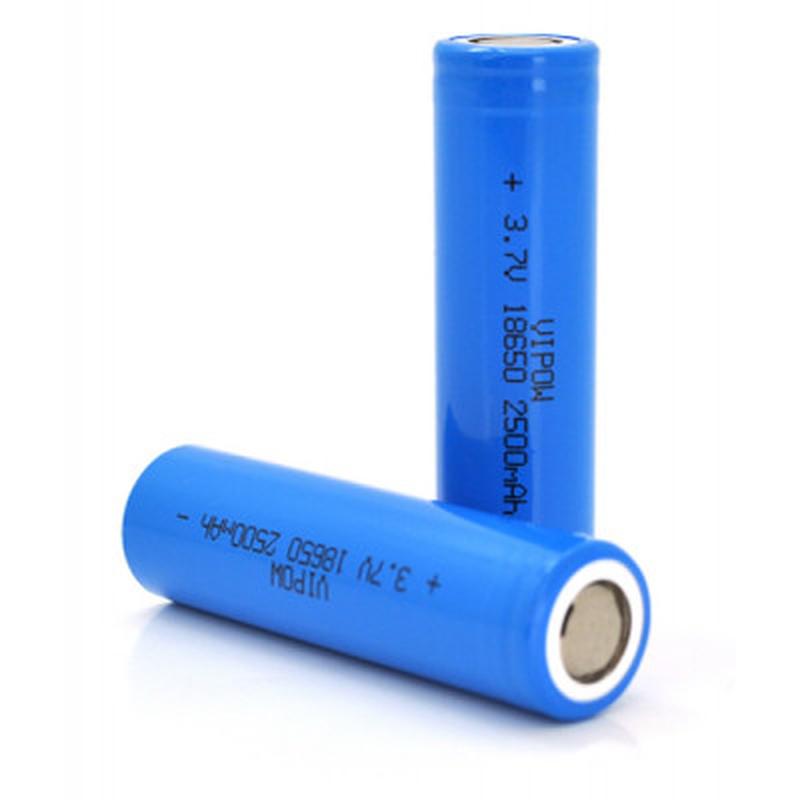 Аккумулятор 18650 Li Ion ICR18650 FlatTop 2500mAh 3 7V Blue цена