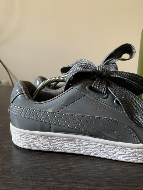 Puma basket heart outlet all black