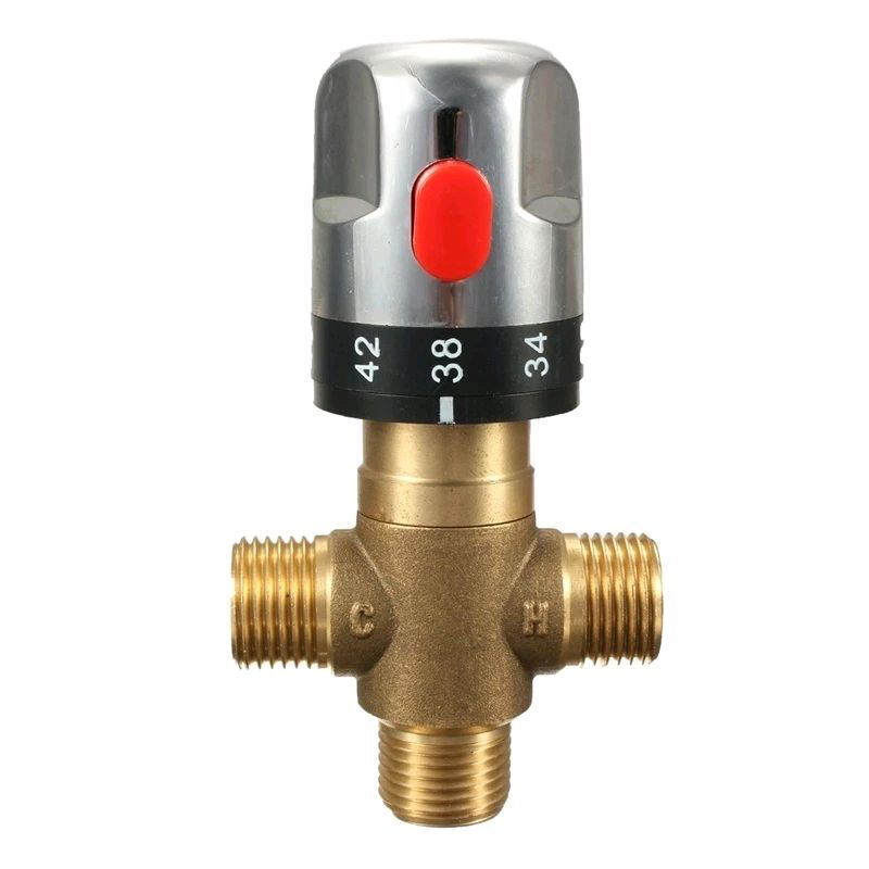 Смеситель термостатом кран терморегулятор трехходовой термостатич - 599 ...