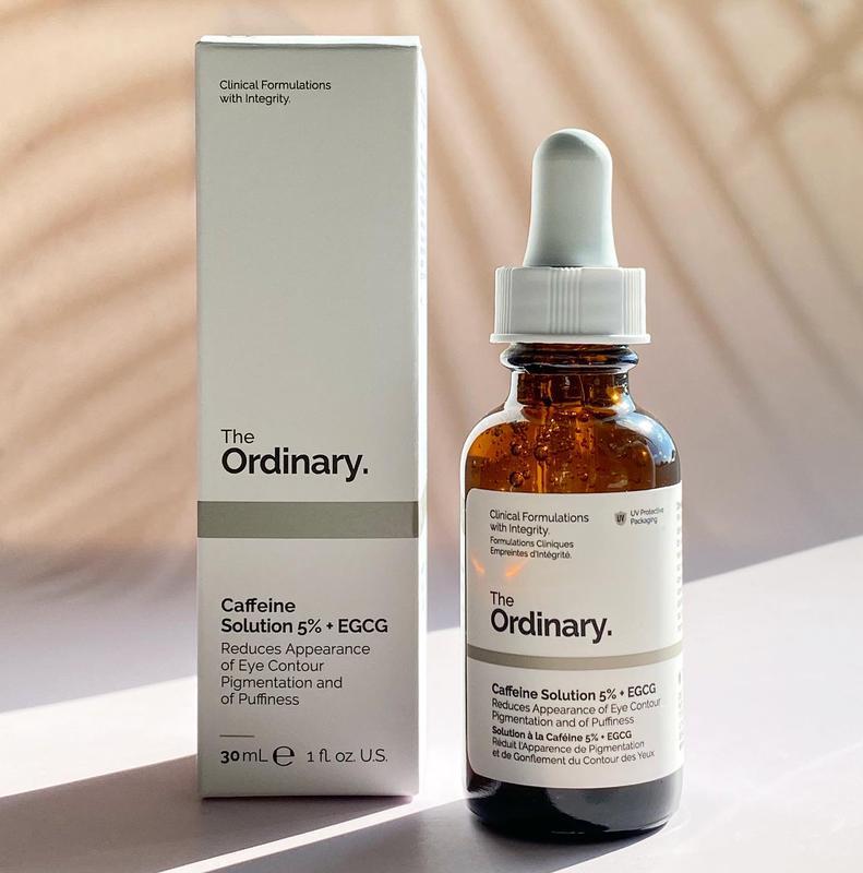 The ordinary caffeine solution 5 egcg