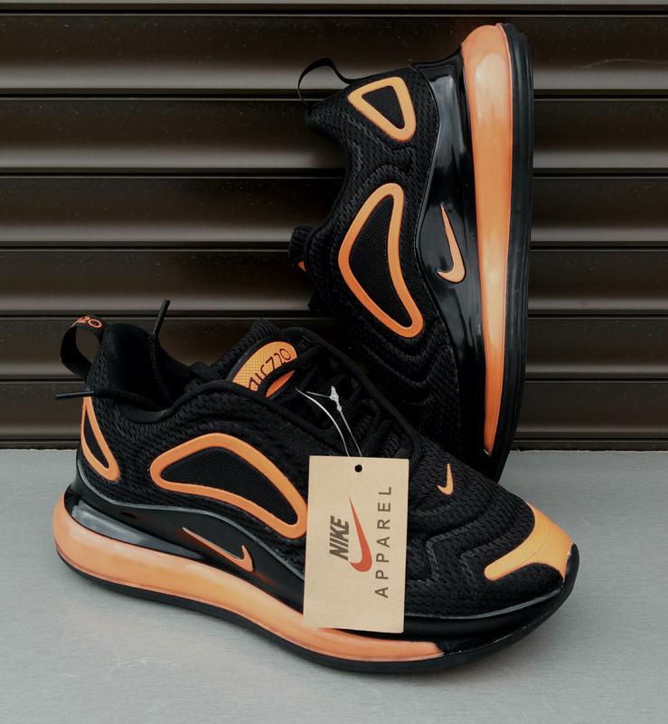 Nike 720 cheap black and orange