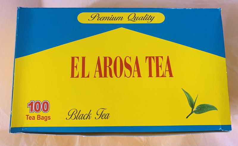 Чай египетский чёрный мелкого помола El Arosa Tea 100 пакетиков
