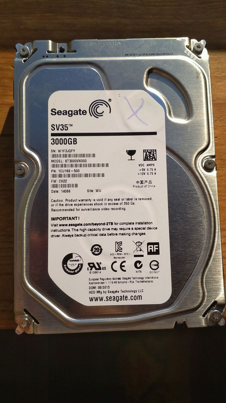 Жесткий диск Seagate 3Tb.: цена 200 грн - купить Носители информации на ...