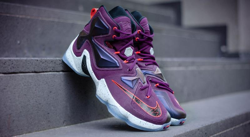 nike lebron 13 mulberry