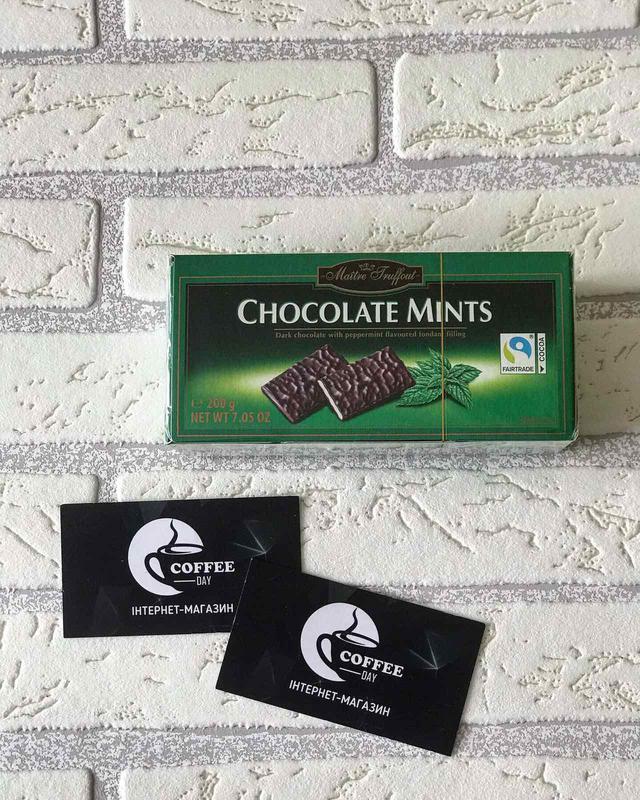 Шоколадные конфеты с мятной начинкой Chocolate Mints, 200 - 60 ...