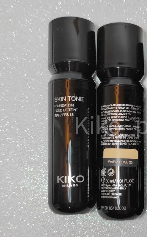 Fondotinta fluido illuminante SPF 15 - Skin Tone Foundation - KIKO MILANO