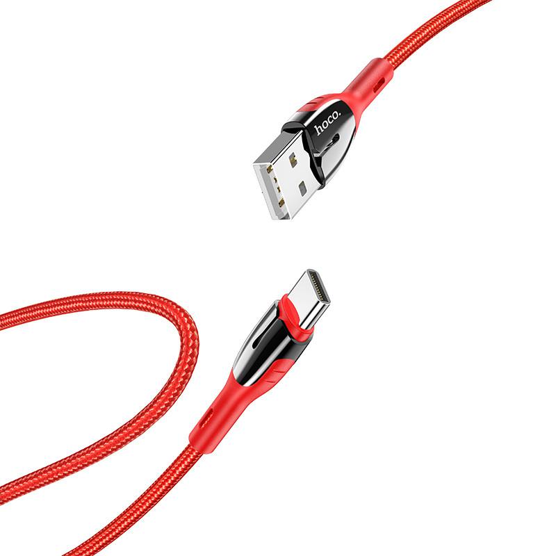 Кабель для зарядки телефона USB Type-C Android with LED Safene...: цена ...