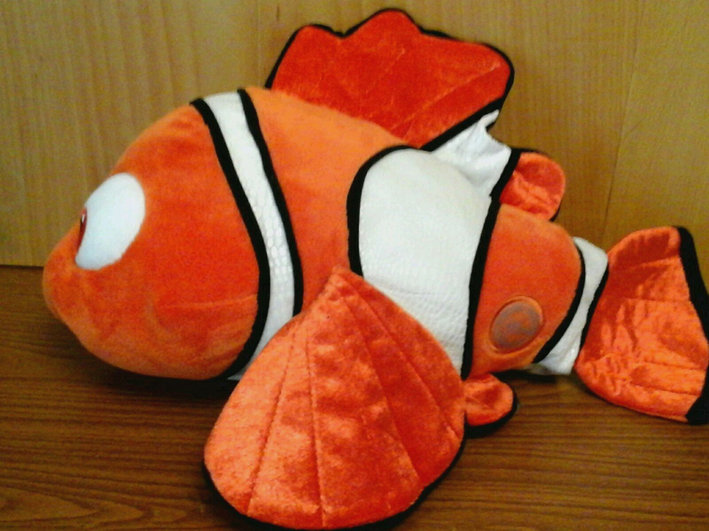 Рыбка Немо 45 см с клеймом дисней Disney мягкая игрушка