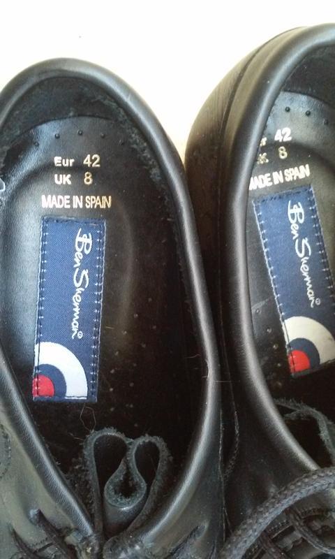 ben sherman quad wallabee shoes