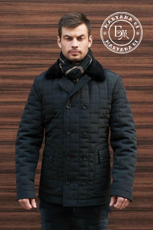 Мужская классическая куртка daniela ryale / черная