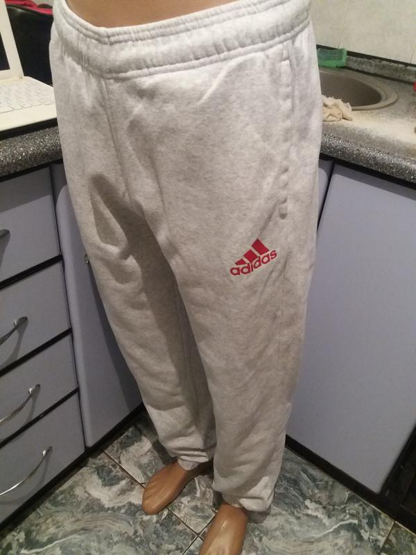 Спортивные штаны, джоггеры утепленные Adidas оригинал, унисекс