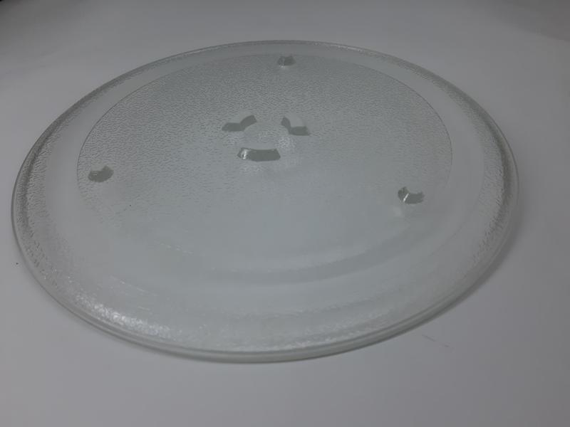 Стеклянная тарелка для СВЧ-печи универсальная, D= 255 mm