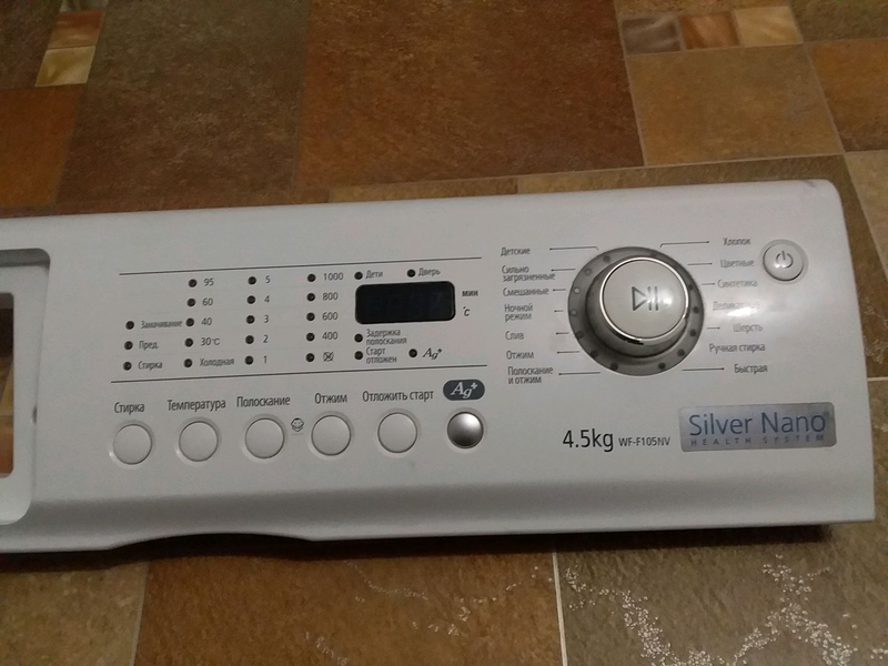 Панель управления на стиральную машину Samsung WF-F105NV,800 грн - 800 ...