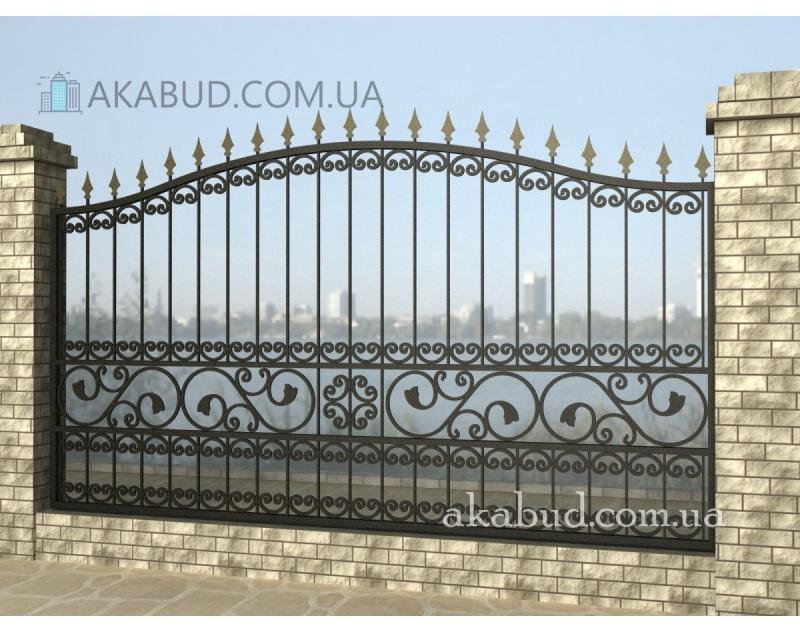 Забор из профлиста, забор сварной с ковкой: цена 2550 грн - купить ...