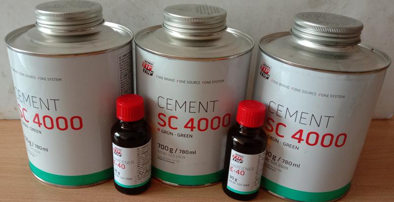 Клей Cement SC 4000 Rema TIP TOP для стыковки конвейерных лент: цена ...
