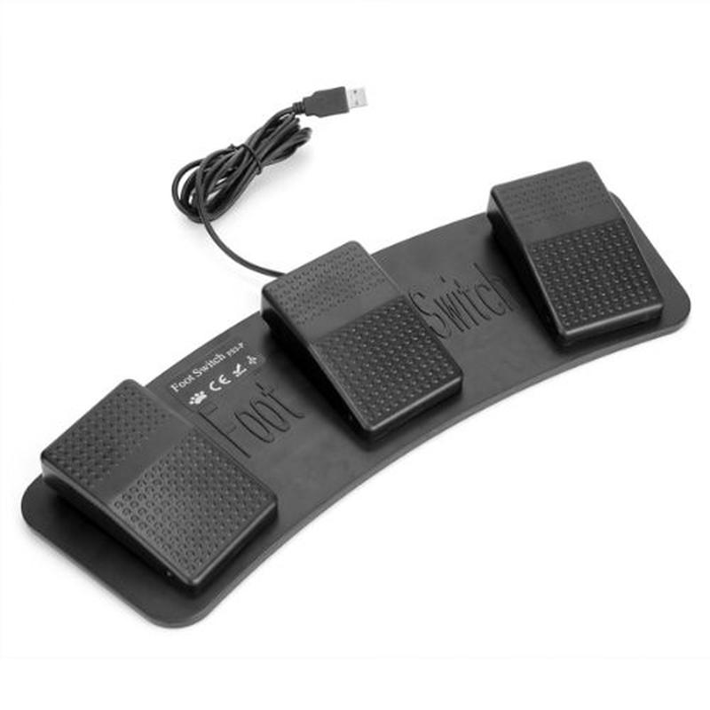 USB педаль ножной переключатель, 3 педали Foot Switch: цена 2250 грн ...