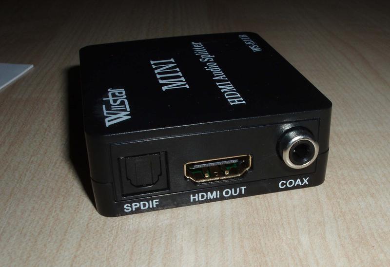 Аудио разветвитель конвертер аудио сигнала hdmi to hdmi audio spdif