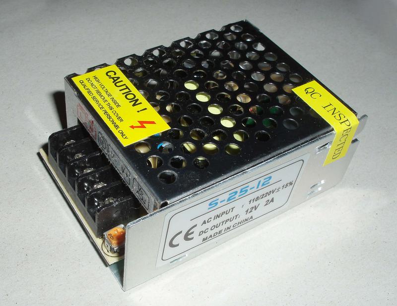 Блок питания 25W 220V-12V в металлическом корпусе: цена 225 грн ...