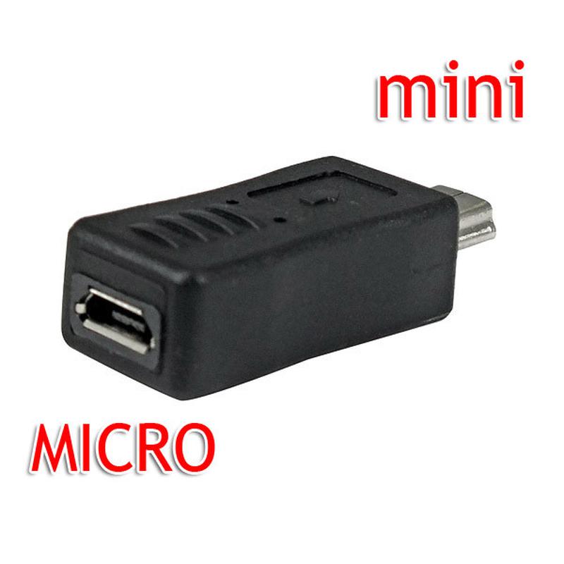 Переходник micro USB (мама) - mini USB (папа) Male Mini USB To...: цена ...