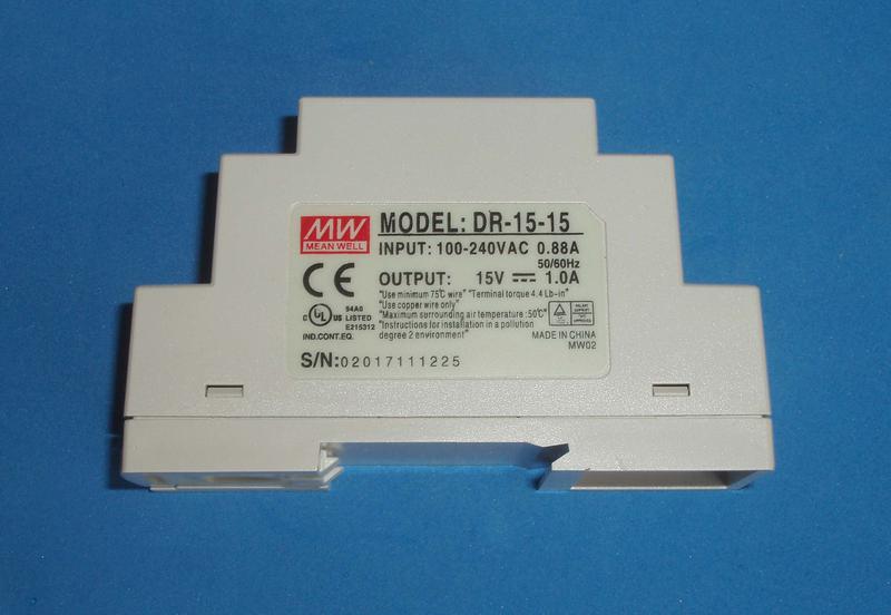 DR-15-15 источник питания на DIN-рейку, 15В, 15Вт, 1A блок пит...: цена ...