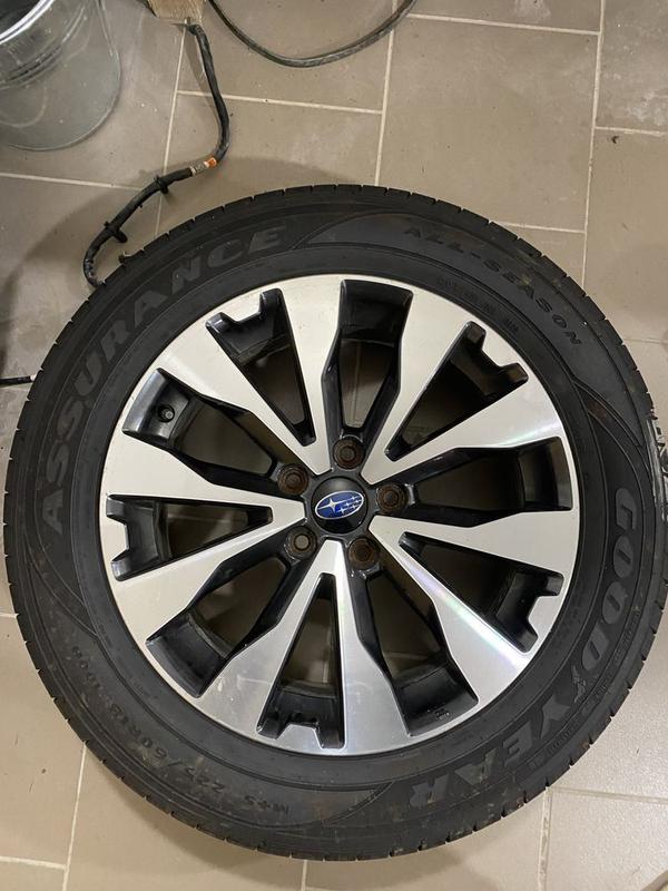 Диски Subaru Outback R18 2015-2019 оригинал бу разборка субару... - 200 ...