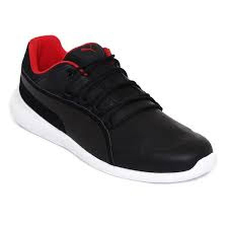 Puma ferrari sf evo cat night black clearance sneakers