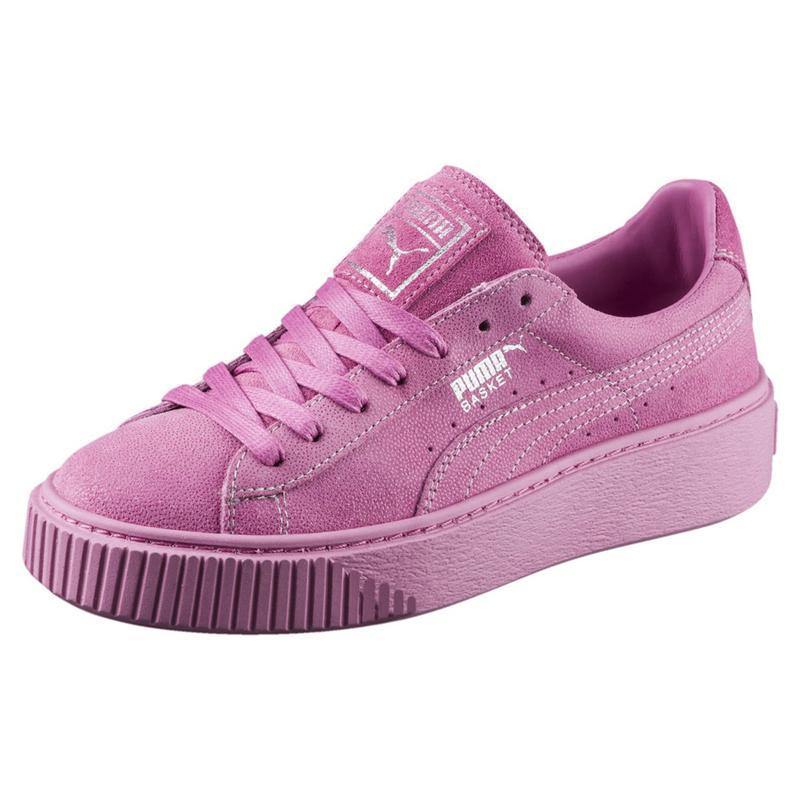 Puma basket 2025 platform rosa