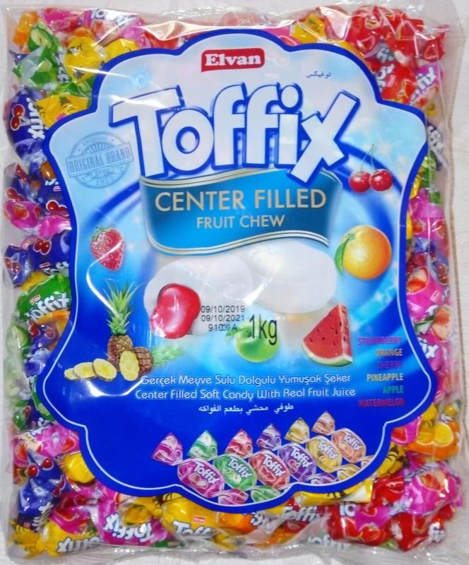 Жевательные конфеты Toffix