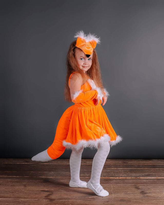 Новогодний Костюм Лисички Для Девочки