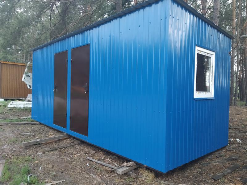 Бытовка на металлическом каркасе Вагончик - 60000 грн, купить на ИЗИ ...