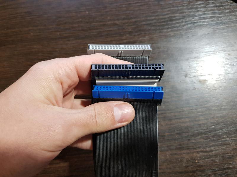 Кабель шлейф Asus IDE для подключения жестких дисков 40pin ATA ...