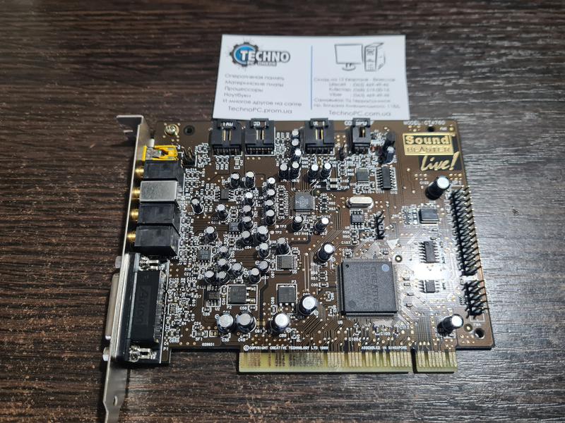 Звуковая карта Creative Sound Blaster Live! Platinum | CT4760 ...