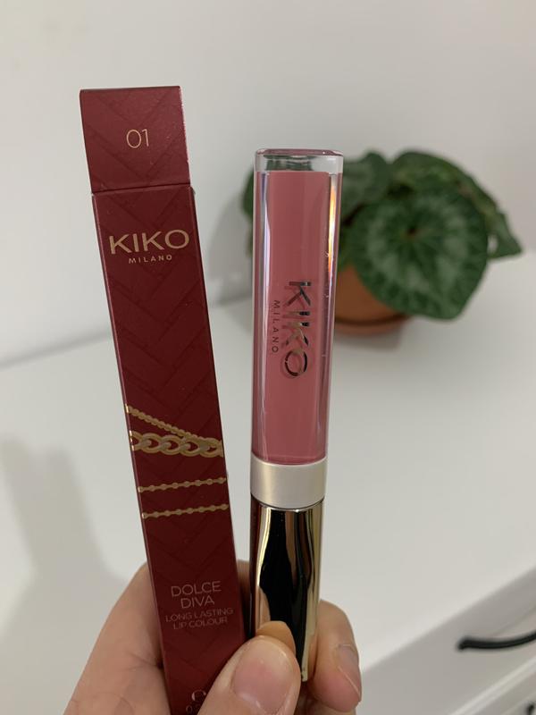 Стойкая помада Dolce Diva long lasting lip colour Kiko Milano 01 255