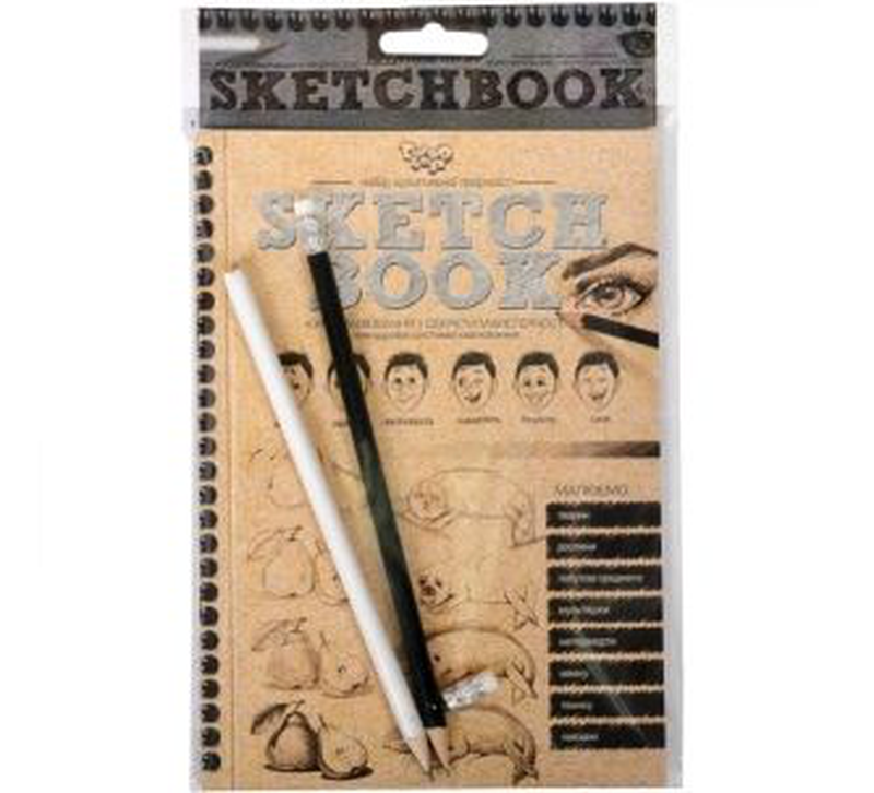 Книга - курс рисования Sketchbook, укр.язык
