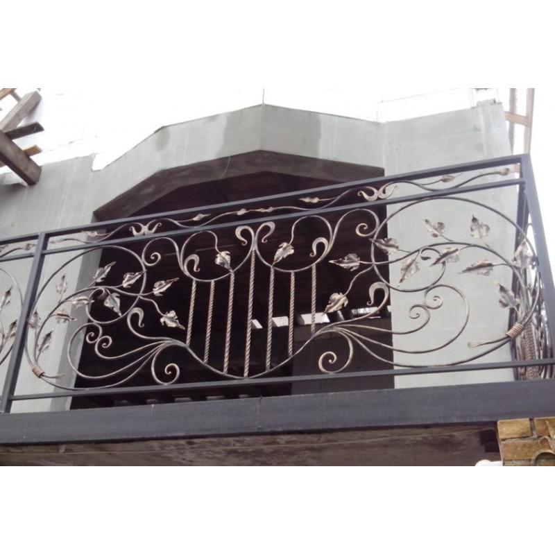 Кованые перила на балкон - 52000 грн, купить на ИЗИ (30761285)