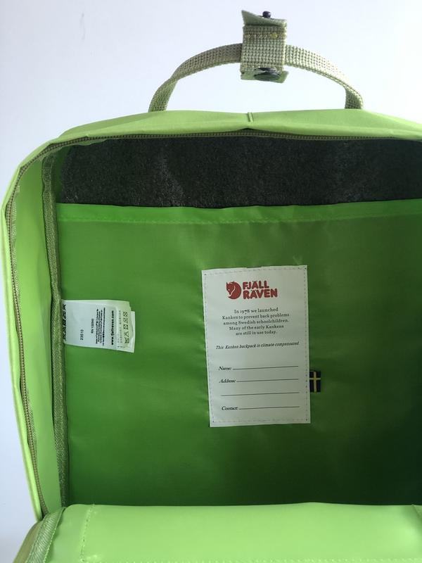 kanken lime green