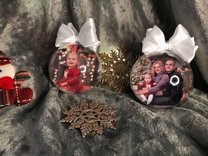 Новогодний Шар Фоторамка