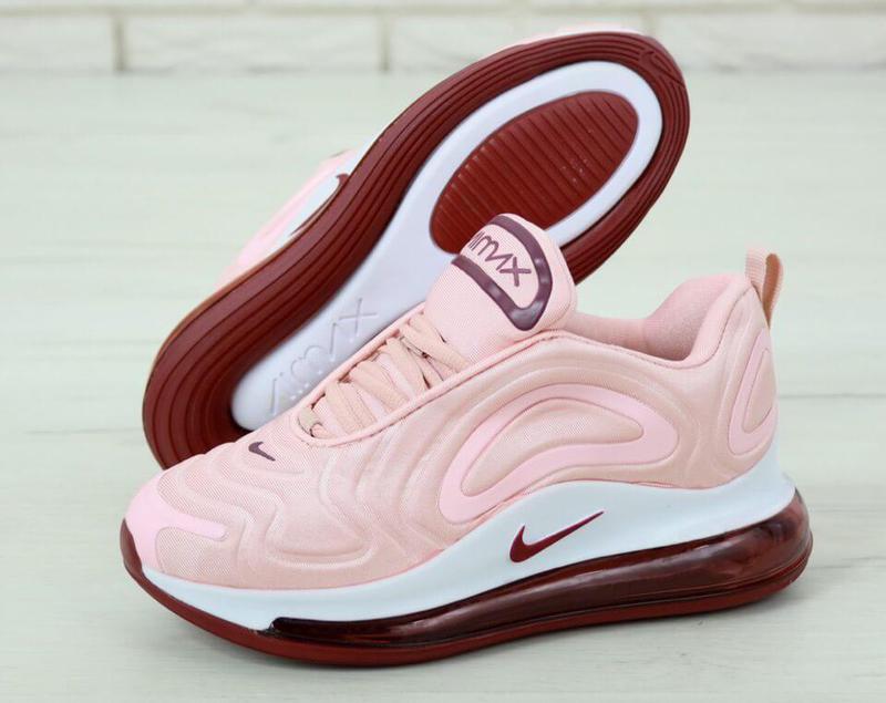 Женские розовые кроссовки Найк Аир Макс 720 (Nike Air Max 720 ...