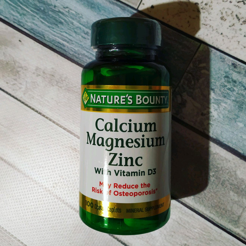 Natures bounty calcium magnesium zinc d3