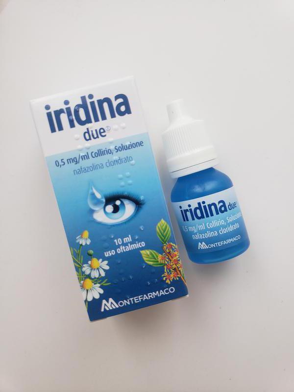 Iridina due, иридина Италия капли