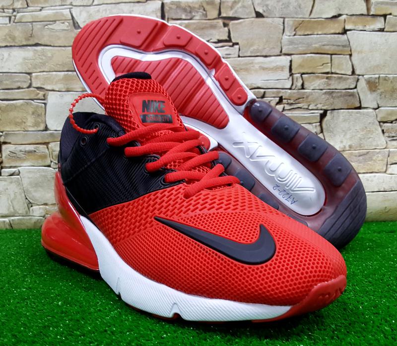 Nike 270 best sale red white black