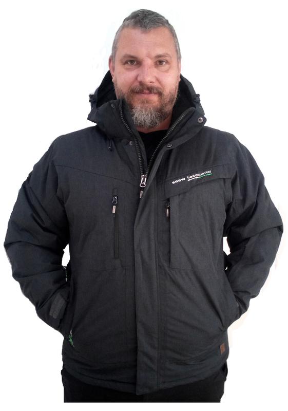 Мужская батальная зимняя термо куртка Snow Headquarter ,р.7XL(...