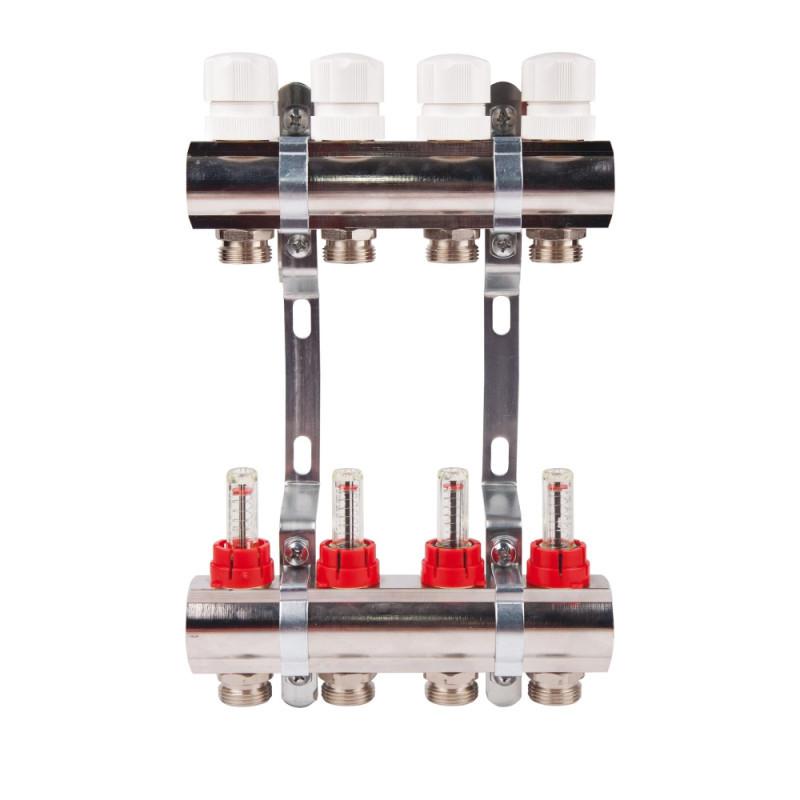 Коллектор с расходомерами SD Plus 1\" на 7 выходов - 3256 ?, купить на ...