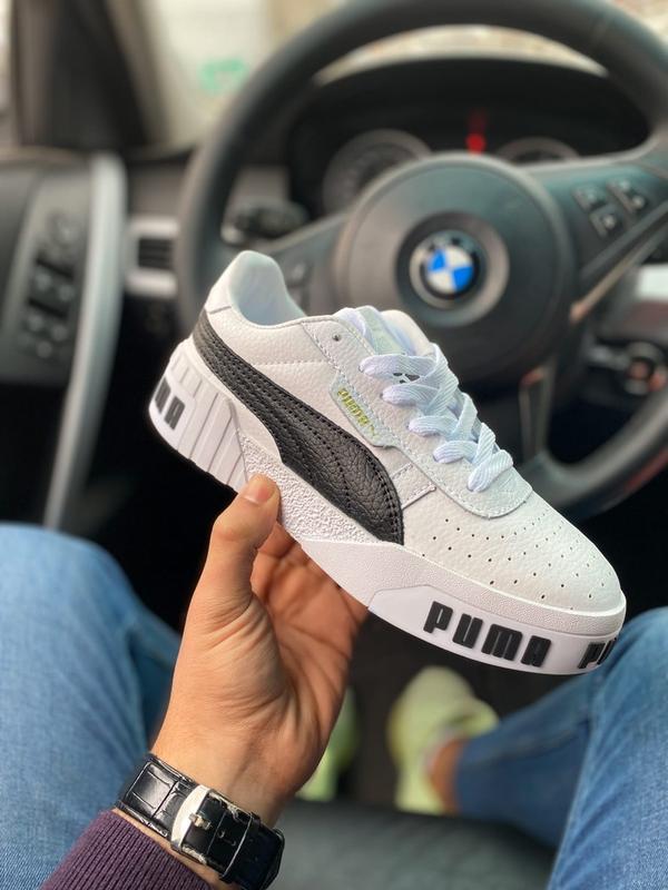 Кроссовки женские puma cali, белые, пума кали, кросівки: цена 1449 грн ...