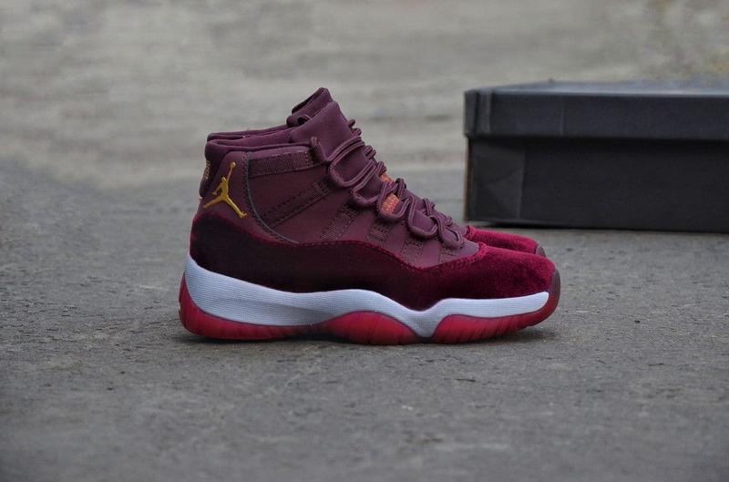 jordan 11 gs heiress velvet