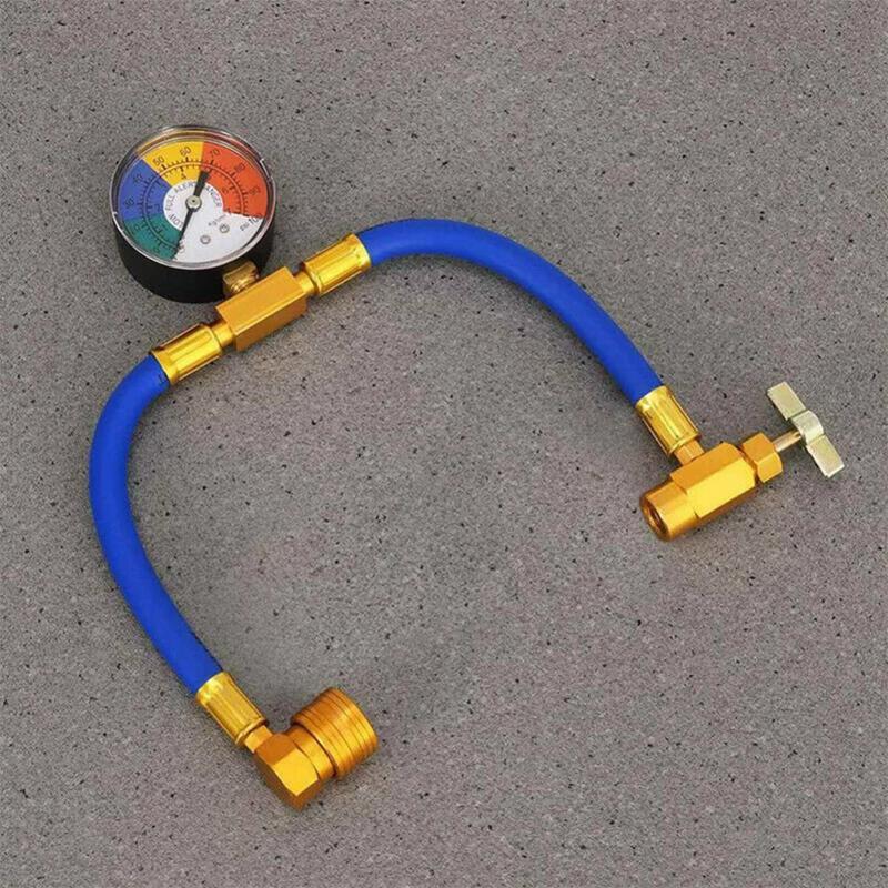 R134A коннектор для заправки кондиціонерів з манометром 100 PS...: ціна ...