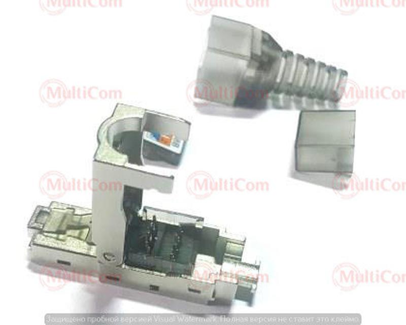 01-12-020. Штекер мережевий 8р8с (RJ-45), Cat6-8, розбірний - 181 грн ...