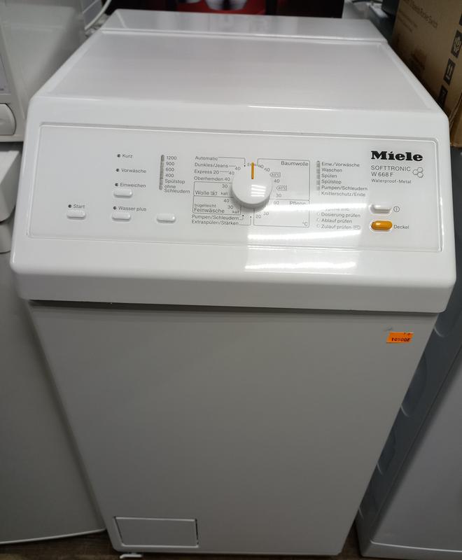 Miele W668F WPM Стиральная машина вертикальная на 6 кг ширина ...