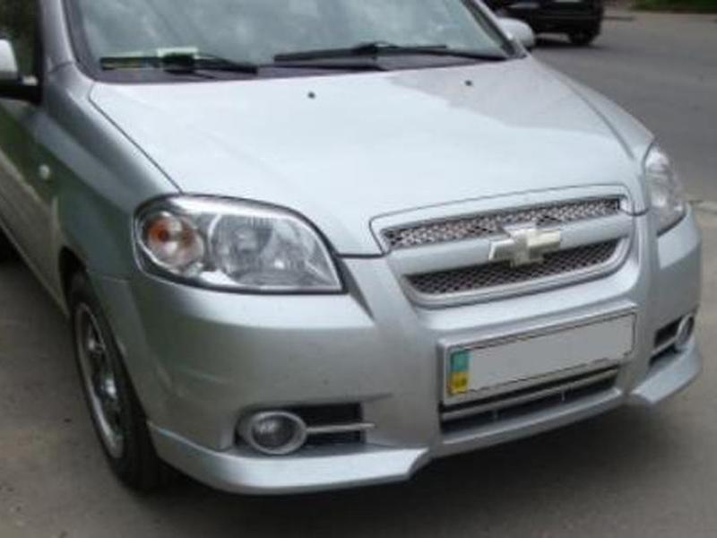 Передний бампер chevrolet aveo