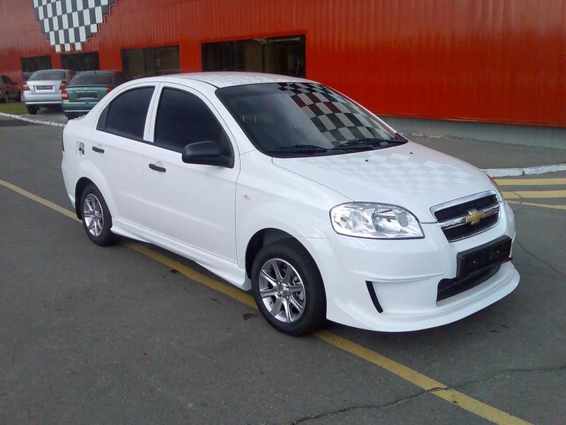 Передний бампер chevrolet aveo